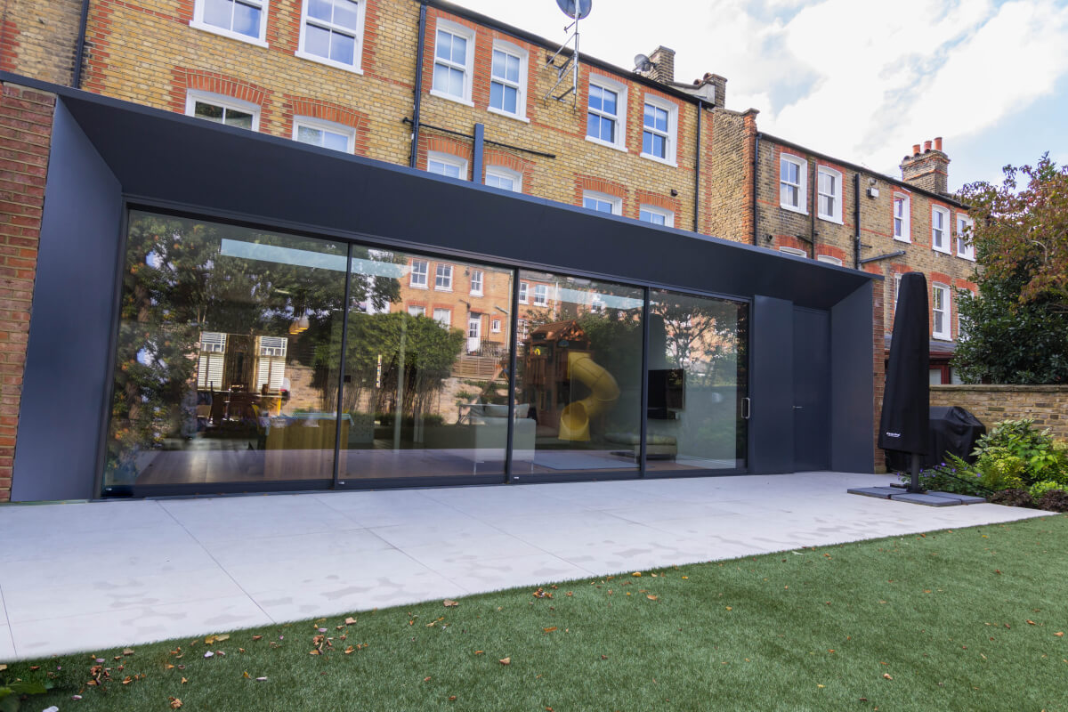 Project Wandsworth, London house extension Diamond Construction Limited