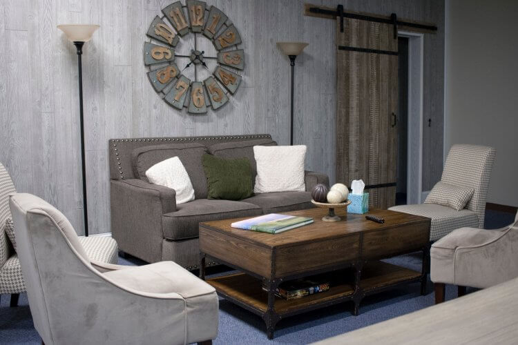 Furniture for basement family room